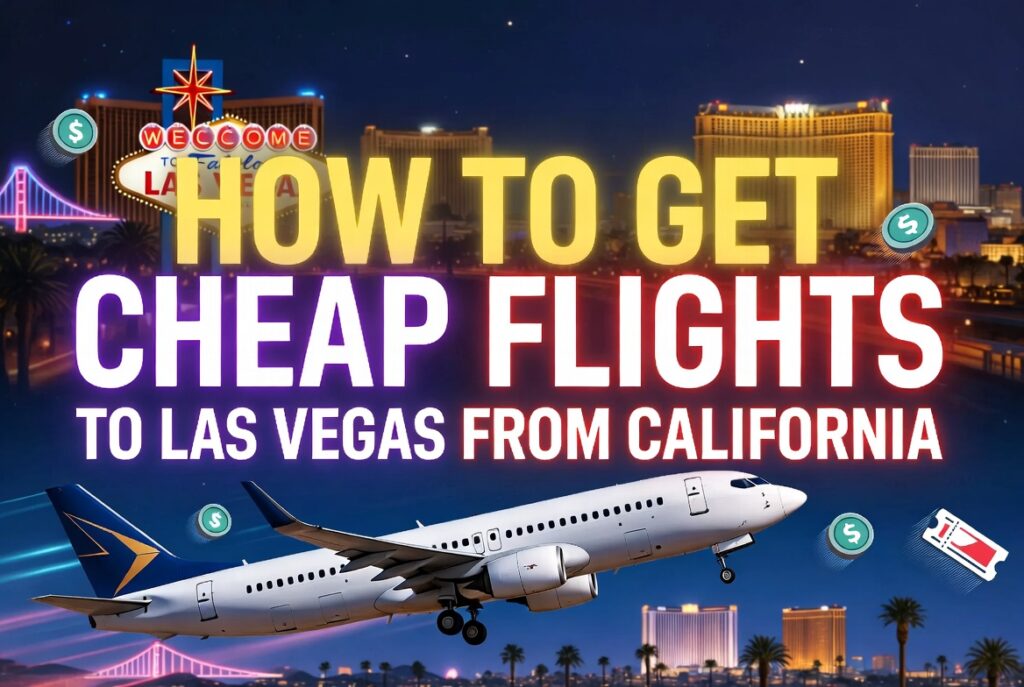 How to Get Cheap Flights to Las Vegas from California